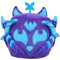 wiztex Blox-Fruits Kuscheltier - 15 cm YouTube Video Plüschtier Geschenk fur Kinder and Fans fur Halloween und Christmas (Purple Blox Fruits)