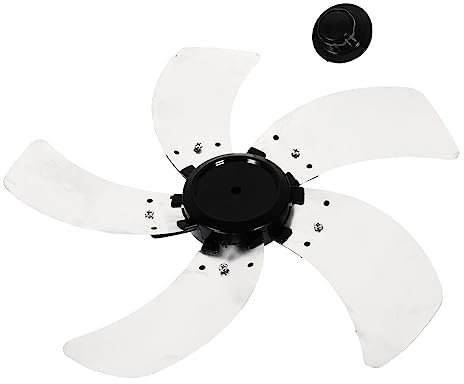 WESIEVYA Aspas De Ventilador De Metal De Repuesto Para Ventilador De Pie y De Mesa Compatible Con Ventiladores Eléctricos Accesorio Duradero Para Ventilación