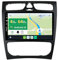 9 [4G+64G] Android 14 Radio Coche para Mercedes Benz W209-W203 2002-2005 con Carplay|Android Auto|DSP|Mirror Link-GPS Navi Navegador Radio con Bluetooth 5.0/WiFi/4G/FM/360 AHD Cámara