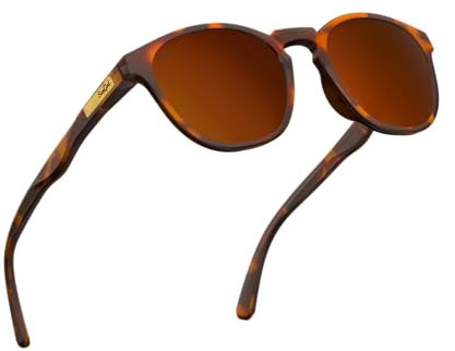 SunGod Miras™ Sunglasses - Lightweight Eyewear with UV400 Protection Frame - Tortoise Brown