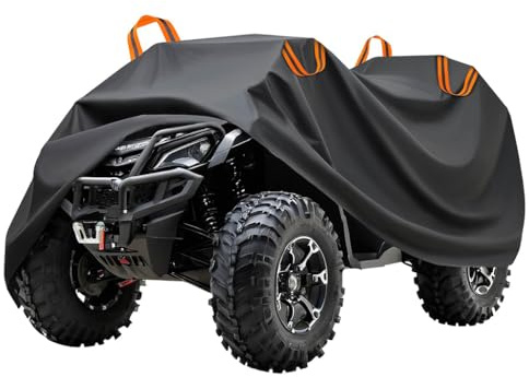 ATV Abdeckplane Wasserdicht für Segway AT10, Allwetter-Abdeckung für 4 Räder, Quad Outdoor Abdeckung Zubehör,A