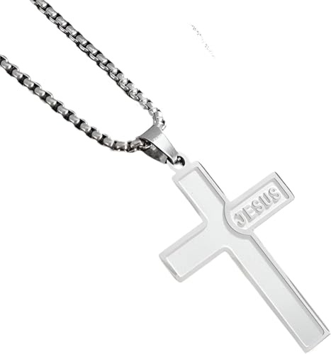 Zubehör 925 Sterling Silber Kreuz Urne Halskette für Frauen und Männer, Seil gewundene Kreuz Urne Anhänger Halskette Gedenkschmuck Lord Prayer Kreuz Asche Halskette, Urne Halskette für Asche für
