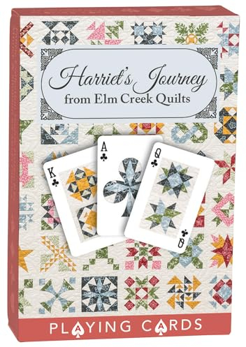 Harriet’s Journey Playing Cards From Elm Creek Quilts: Inspired by the Featured Quilt Harriet's Journey from Jennifer Chiaverini's Best-Selling Novel Circle of Quilters