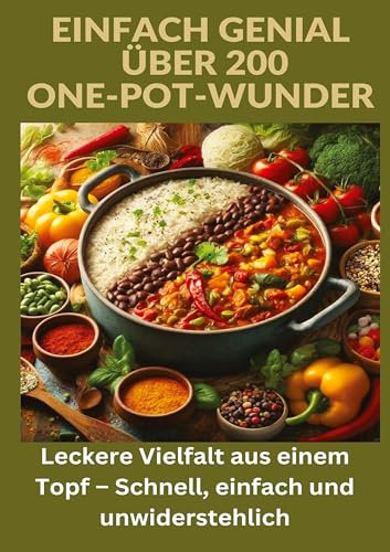 Einfach genial: über 200 One-Pot-Wunder: Einfach genial: Das One-Pot-Kochbuch – Über 200 Rezepte für unkomplizierte Gerichte aus einem Topf: Leckere ... Topf – Schnell, einfach und unwiderstehlich