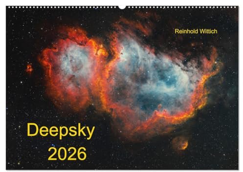 Deepsky 2026 (Wandkalender 2026 DIN A2 quer), CALVENDO Monatskalender: Neue Bilder des bekannten Astrofotografen (CALVENDO Wissenschaft)