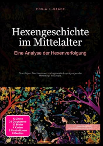 Hexengeschichte im Mittelalter: Eine Analyse der Hexenverfolgung: Grundlagen, Mechanismen und regionale Ausprägungen der Hexenjagd in Europa.