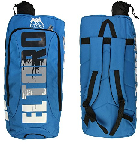 elToro Bogenrucksack Tournament + Pfeilröhre in Himmelblau, Rucksack, Zubehör für Bogenschießen, Bogensport, Pfeil und Bogen