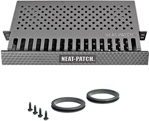 Neat Patch Mini 1U Low Profile Cable Management Unit (2 Pack)