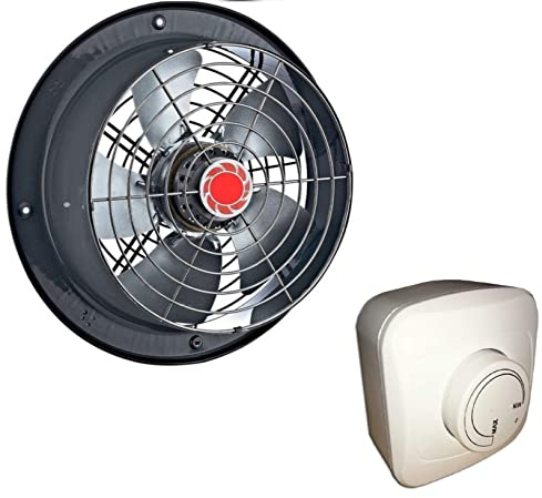 250mm industriale parete ventilatore assiale 1800 m³/H da parete finestra ventilatore di raffreddamento Ventola da parete muro Ventola assiale elicoidale elicoidali