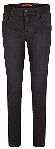 Angels Damen Hose mit elastischem Bund 123730 399, Schwarz 1158, Regular One size
