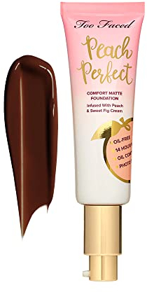 Too Faced Peach Perfect Foundation Comfort Matte 48 ml (Shade Ganache)