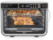 Ninja DT251 Foodi Smart XL 10-in-1 - Forno ad aria per friggere, grigliare, tostare, tostare, tostapane, termometro, convezione True Surround fino a 232 °C, include 6 vassoi e guida alle ricette,