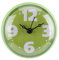 Fdit Badezimmeruhr, Duschuhr, wasserdichte Uhr Badezimmeruhren Badezimmeruhren Wandschule für Badezimmerarbeit für die Küche(Green)