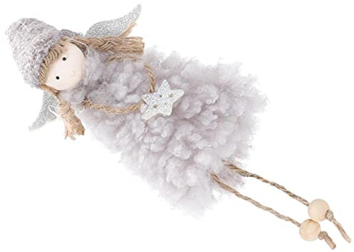 PartyKindom Engel Puppe Ornament Für Weihnachten Dekoration Kleiner Anhänger Hänge Puppenschmuck Weihnachtsbaumdekoration Puppenanhänger Weihnachtsdekoration