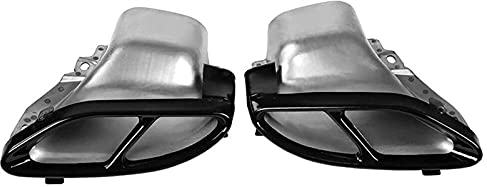 HZJA Auto Auspuffblende Für Mercedes Für Benz W213 W212 W205 X253 W246 W176 X166 Für Mercedes Für Benz ABCE GLS GLC-Klasse Automobil Edelstahl Auspuff Endrohrabdeckung. Auspuff Endrohre