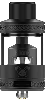 Hellvape Dead Rabbit R RTA Verdampfer, Zubehör für e Zigarette, 25,5 mm, Farbe matte full black