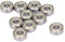 10 Stück 606Z Rillenkugellager Doppelt Abgeschirmtes Miniaturlager 6 Mm X 17 Mm X 6 Mm