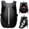 HYC00 Zaini moto per uomo Zaino per casco impermeabile, Accessori moto, Borse per laptop, Zaini da viaggio, Borse scuola per studenti