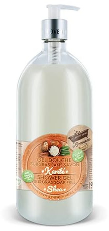 Gel douche surgras sans savon Karité 1L