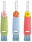 3-in-1 Cup Lid Cleaning Brush, Bottle Brush Set, Multi-purpose Gap Cleaning Brush, Kitchen Tool Cleaning Brush for Cup Lids, Milk Bottles, Molds(3Pcs) (Floral)