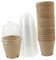 MOBUTOFU 20pièces Pots De Culture Papier avec Couvercle Pots De Jardinage pour Plantes Succulentes Et Contenants De Plantes Écologiques avec Aération