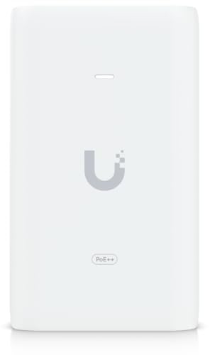Ubiquiti U-PoE++ Adapter, Ethernet, 1000 Mbps, Network Adapter