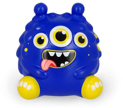 Legami - Stress Less Anti-Stress Toy, Monster Theme, Polyurethane Material, 11.5 x 14.8 x 13.5 cm