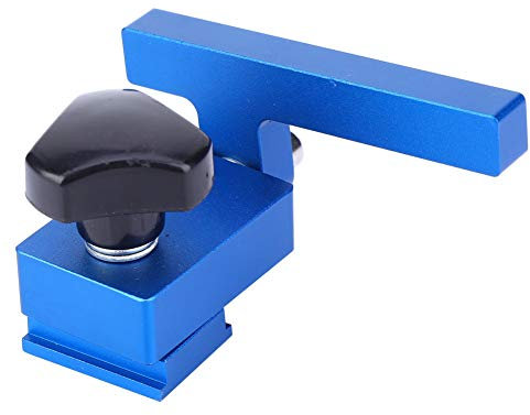 NDNCZDHC 2pcs T Track Woodworking 30# 45# Model Fence Flip Stop for Table Saw, Miter Saw and Drill Press, T Track Stop Block for Woodworking