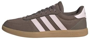 adidas Damen Breaknet Sleek Shoes, Earth Strata/Clear Pink/Gum 3, 44 EU