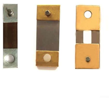 Mechanische Uhr Pendel Blatt Metall Ersatzteil mit Schwingfeder für antike Uhren Glattes und genaues Uhrwerk (21 × 8 mm)