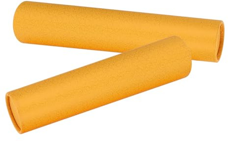 Zeichenrohr aus Papier für Pläne und Entwürfe, Orange | Teleskopierbar, Lichtresistent und Wasserfest, Sicherer Deckel, für Versand und Lagerung, Versandhülsen Rund