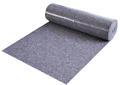 Alfa 1x Abdeckvlies PROFI 1 m x 50 m (50 m²) -180g saugfähiges Malervlies mit Anti-Rutsch-Folienbeschichtung