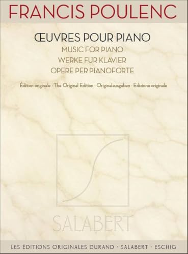 Oeuvres pour Piano - Werke für Klavier