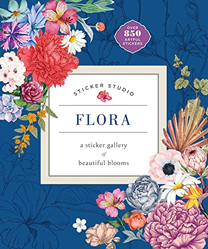 Flora: A Sticker Gallery of Beautiful Blooms (Sticker Studio)