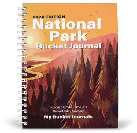 Nationalpark-Tagebuch 2021 – perfektes Reisetagebuch, Abenteuerbuch, Camping-Tagebuch und Reiseplaner – Geschenk für Outdoor-Ausflüge im Sommer, Urlaub, Roadtrips – inklusive New River Gorge Park