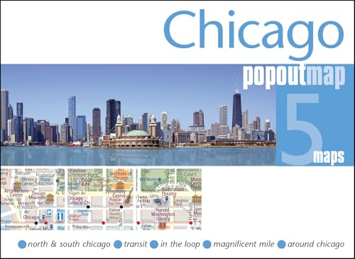 Chicago Double: Popout Map (Popout Maps)