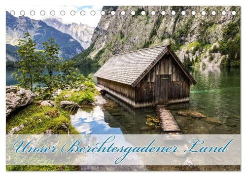 Unser Berchtesgadener Land (Tischkalender 2026 DIN A5 quer), CALVENDO Monatskalender: Atemberaubende Landschaftsaufnahmen aus dem Berchtesgadener Land (CALVENDO Natur)