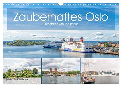 Zauberhaftes Oslo (Wandkalender 2026 DIN A3 quer), CALVENDO Monatskalender: Eine Städtereise in das norwegische Oslo (CALVENDO Orte)