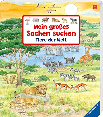 Mein großes Sachen suchen: Tiere der Welt
