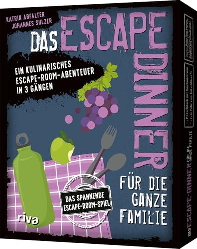 Das Escape-Dinner für die ganze Familie: Ein kulinarisches Escape-Room-Abenteuer in 3 Gängen. Geschenk für Eltern, Kinder, Fans von Escape Room, ... Geburtstag, Weihnachten, Spieleabend. Ab 8 J.
