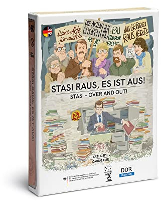 DDR Museum Stasi Raus - Es ist aus/Stasi - Over and Out: Die letzten Tage der Stasi. Als Kartenspiel.