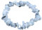 Lebensquelle Plus Regenbogen Mondstein Splitterarmband | Handgefertigtes Elastisches Stretch Splitter Armband | Echter natürlicher Edelstein (Regenbogen Mondstein)