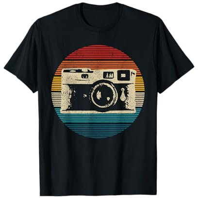 Photographie Caméra Vintage Cadeau T-Shirt