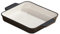Hairy Bikers Cast Iron Enamelled Square Cooking Pan, Grey 23cm. Oven Friendly Roasting Dish.