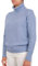 Marenza Maglia Collo Alto Donna Misto Cashmere Doppio Filo Made in Italy (M, Azzurro)