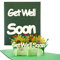 TOG BEG 3D Pop-up Grußkarte mit Motiven Get Well Soon und Blumen, ein liebevolles Geschenk und Gute Besserung für betroffene Person aus Familien, Freunde, oder Kollegenkreis inkl. Umschlag