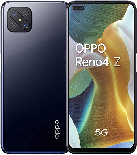 Oppo Reno 4Z - Smartphone 128GB, 8GB RAM, Dual Sim, Ink Black (Reconditionné)