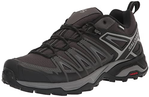 Salomon X Ultra Pioneer Climasalomon wasserdichte Wanderschuhe für Herren Traillaufschuh, Schwarz (Phantom Black), 46 2/3 EU