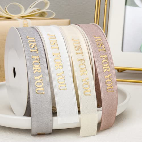 Personalisierte Geschenkbänder für Brautparty, Hochzeit, Party, Gastgeschenke oder Babypartys. (90 m), 15 mm