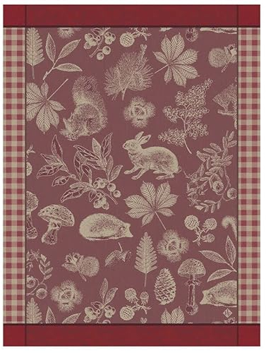 LE JACQUARD FRANCAIS - Geschirrtuch - Dans les bois Airelles